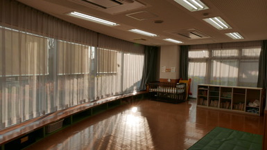 Shiroyama Community Center Nursery Room From Front to Back