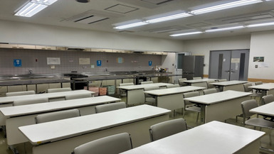 Shiroyama Community Center Practice Room From Front to Back