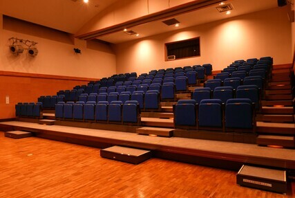 Shiroyama Community Center Audiovisual Room From Front to Back
