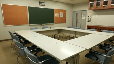 Shiroyama Community Center Small Conference Room From Back to Front