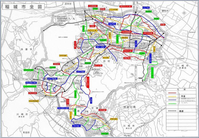 Mapa: Diagrama de ubicación de nombres de calles