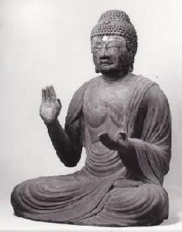 Foto: Estatua de Amida Nyorai sentado