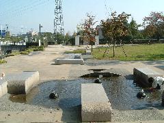 Foto: Flujo de agua en el parque