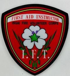 Foto: Certificado de Instructor de Primeros Auxilios de la Brigada de Bomberos de la Ciudad de Inagi