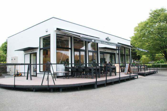 Foto: Exterior del Café de Ciclismo de Inagi