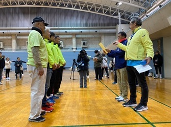 Foto: Premiación del torneo de boccia