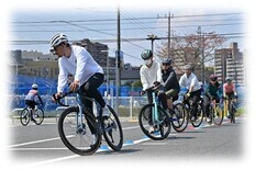 Imagen del evento de manejo de bicicletas