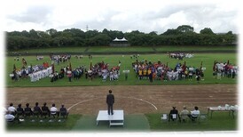 Imagen de la ceremonia de apertura del torneo ciudadano