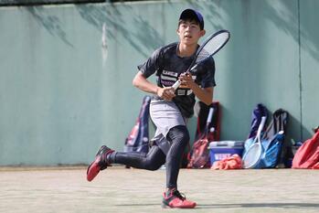 Foto: Sr. Minami en plena competencia