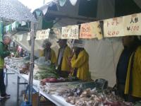 新鮮野菜の販売