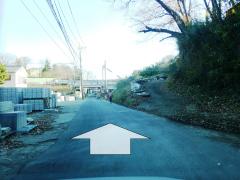 小田良通りを進む5