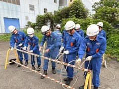 Foto: Treinamento de amarração