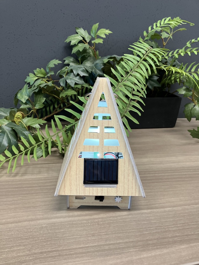 Foto: Amostra de lanterna solar