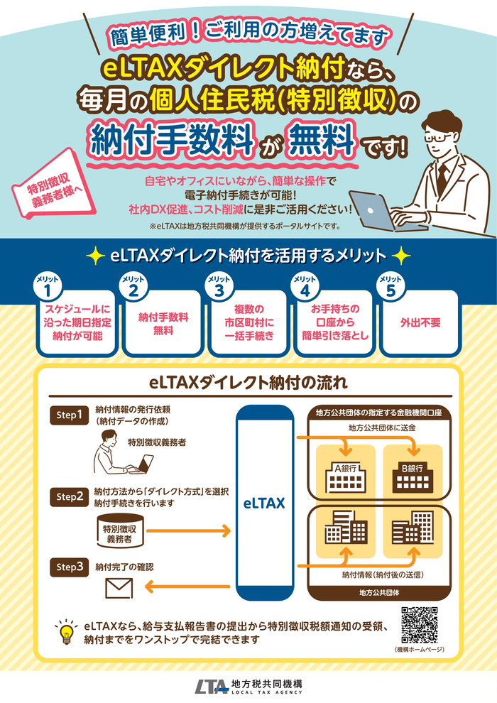 照片：ElTax 宣傳單張 正面
