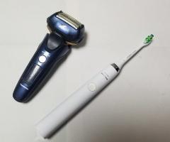 照片:電動剃鬚刀等