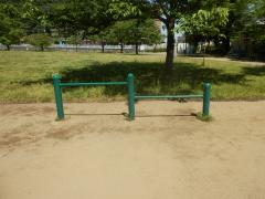 照片:大丸公園俯臥撐棒