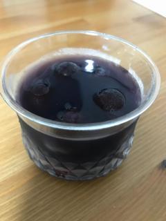 照片:使用高尾葡萄製作的果凍