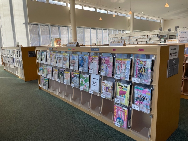 照片:中央圖書館雜誌空間