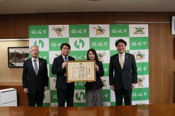 照片:市立圖書館獲獎